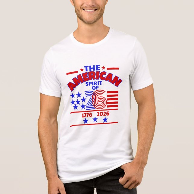 THE AMERICAN THE SPIRIT OF 26 Tri-Blend SHIRT (Front)