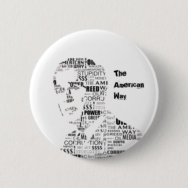 The American Way Pinback Button (Front)