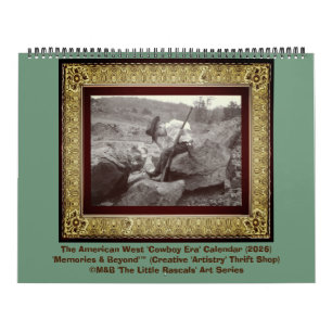 The American West 'Cowboy Era' (2026) Calendar