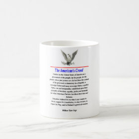 The American's Creed Coffee Mug