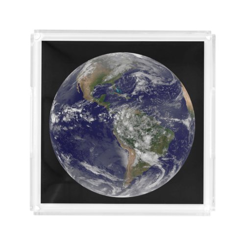 The Americas On Earth Day Acrylic Tray