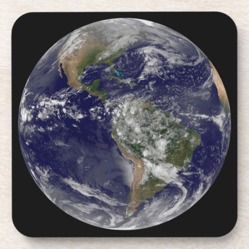 The Americas On Earth Day Beverage Coaster