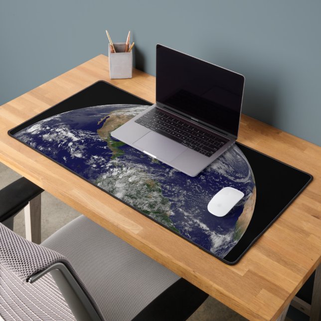 The Americas On Earth Day. Desk Mat (Office 2)