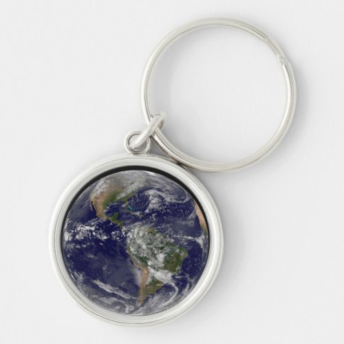 The Americas On Earth Day Keychain