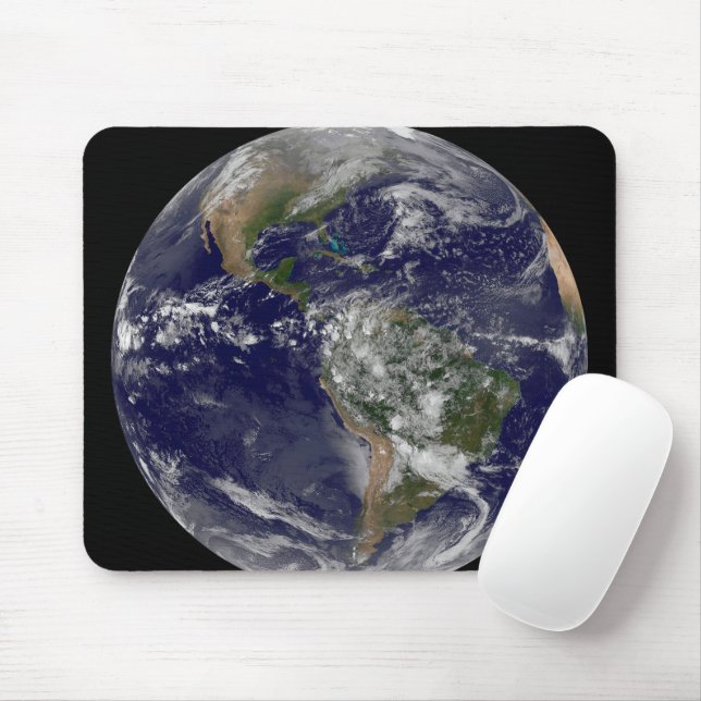 The Americas On Earth Day. Mouse Pad (With Mouse)