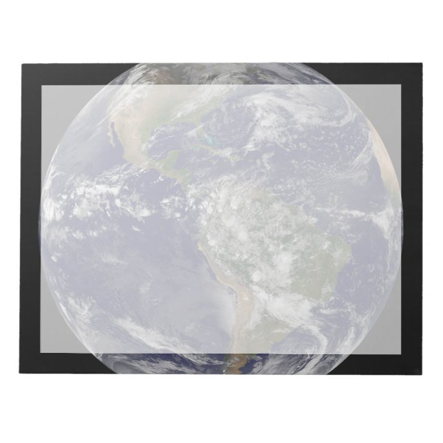 The Americas On Earth Day. Notepad (Front)