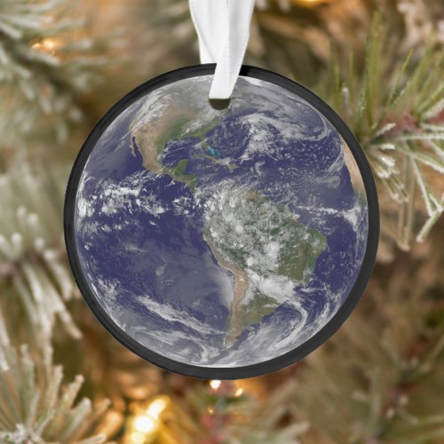 The Americas On Earth Day Ornament
