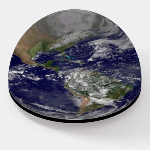 The Americas On Earth Day Paperweight