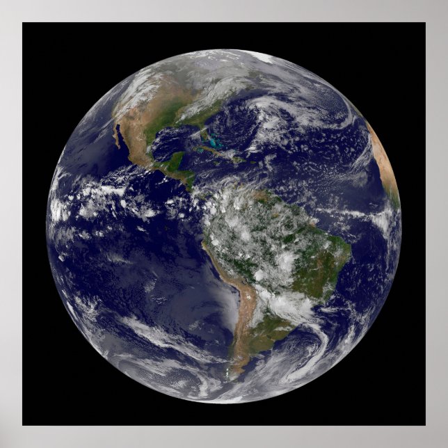 The Americas On Earth Day. Poster (Front)