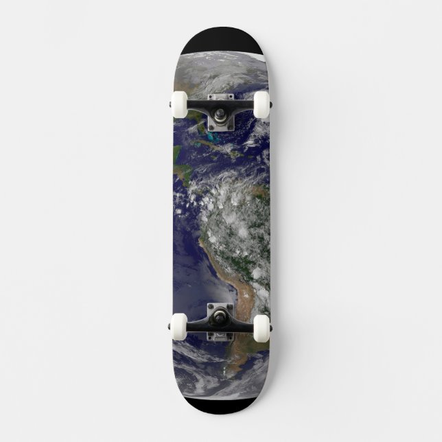 The Americas On Earth Day. Skateboard (Front)
