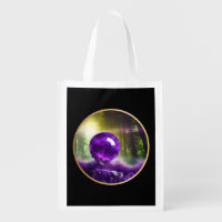 The Amethyst Orb Fantasy    Grocery Bag