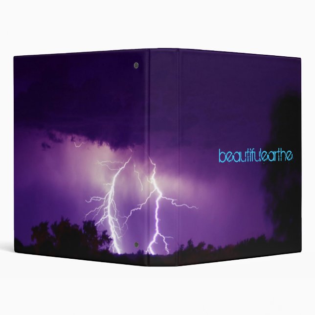 The Amethyst Storm 3 Ring Binder (Background)