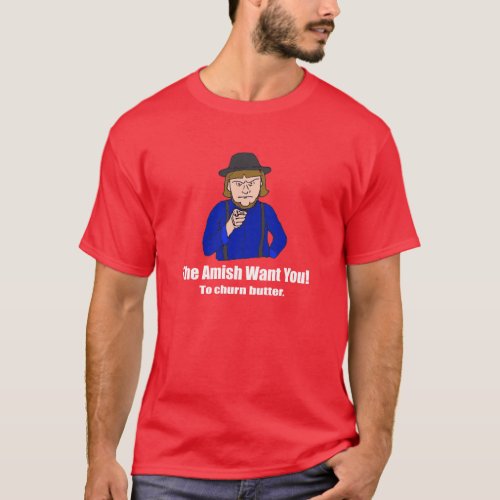 The Amish Want You_ Dark T_Shirt