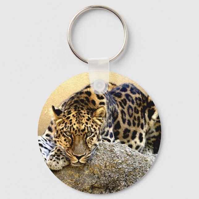 The Amur Leopard Keychain (Front)