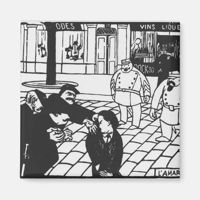 The Anarchist, 1892 Magnet (Front)