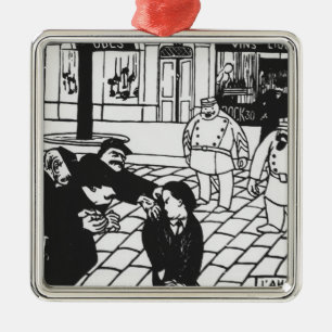 The Anarchist, 1892 Metal Ornament