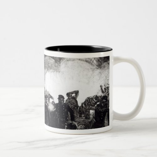The Anarchist Riot in Chicago Two_Tone Coffee Mug
