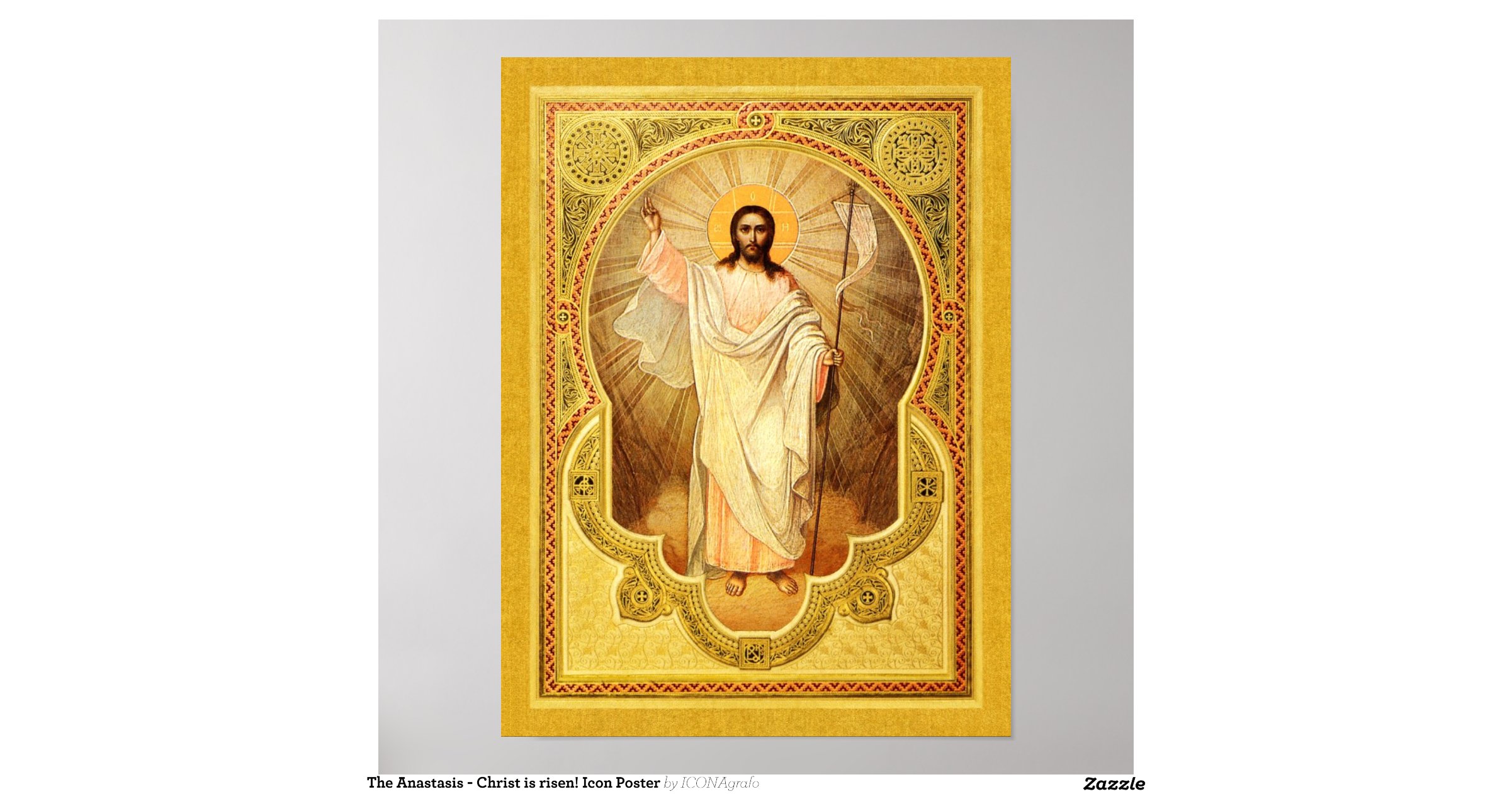 the_anastasis_christ_is_risen_icon_poster ...