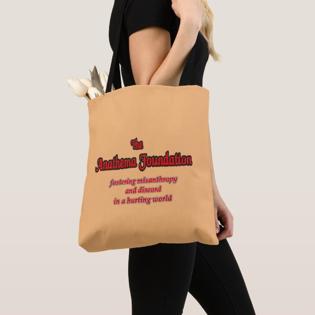 The Anathema Foundation Tote Bag (Close Up)