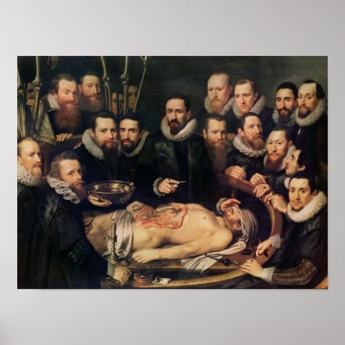 The Anatomy Lesson of Doctor Willem van der Poster