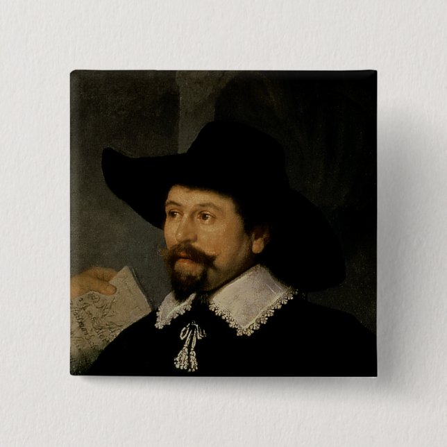 The Anatomy Lesson of Dr. Nicolaes Tulp, 1632 2 Button (Front)