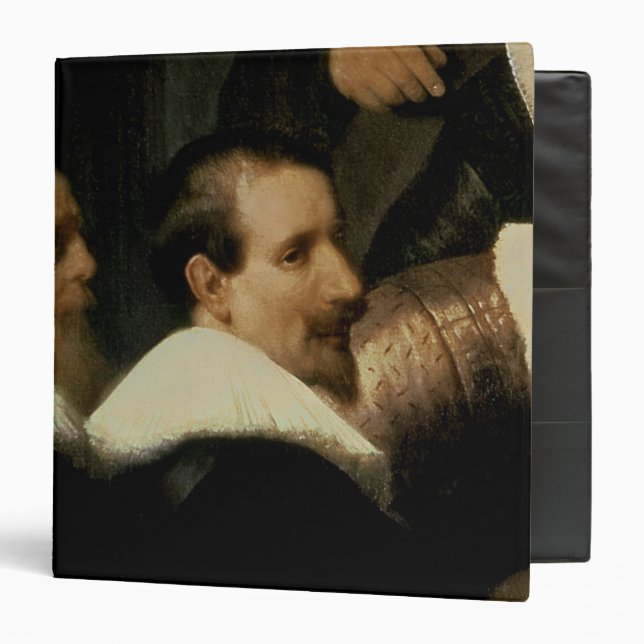 The Anatomy Lesson of Dr. Nicolaes Tulp, 1632 3 Ring Binder (Front/Inside)