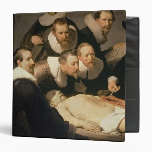 The Anatomy Lesson of Dr Nicolaes Tulp 1632 Binder