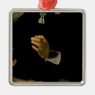 The Anatomy Lesson of Dr. Nicolaes Tulp, 1632 Metal Ornament