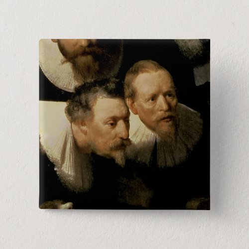 The Anatomy Lesson of Dr Nicolaes Tulp 1632 Pinback Button