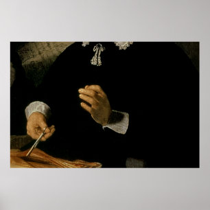 The Anatomy Lesson of Dr. Nicolaes Tulp, 1632 Poster