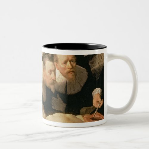 The Anatomy Lesson of Dr Nicolaes Tulp 1632 Two_Tone Coffee Mug