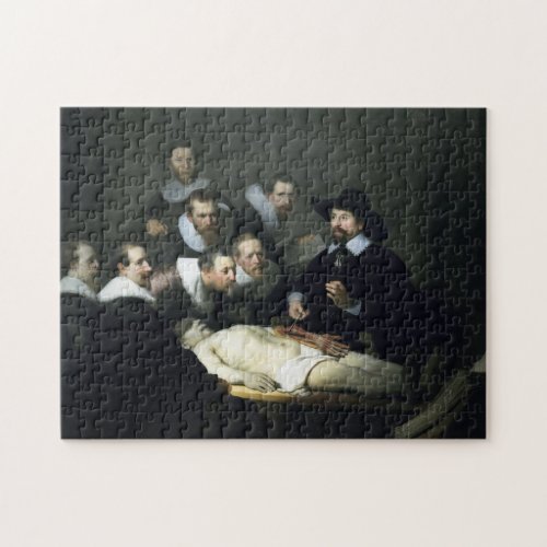 The Anatomy Lesson of Dr Nicolaes Tulp _Rembrandt Jigsaw Puzzle
