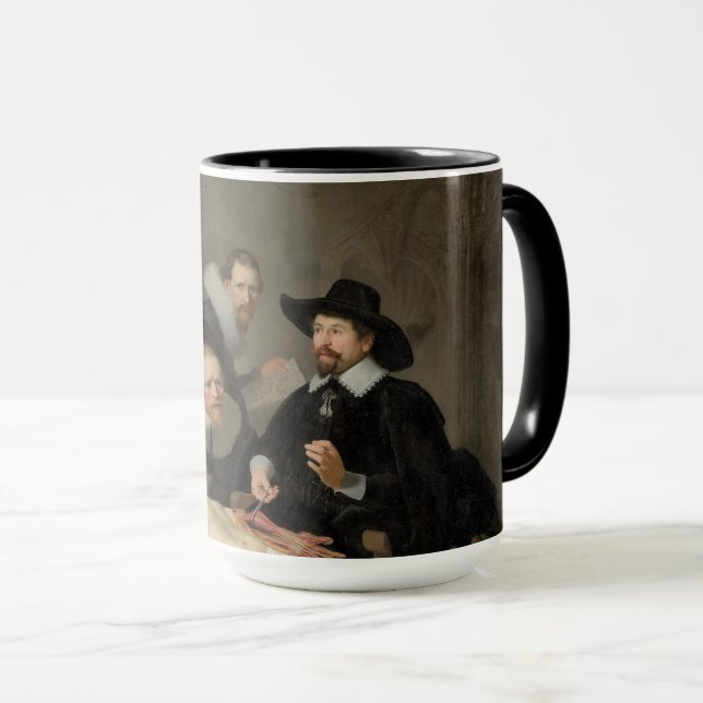 The Anatomy Lesson of Dr. Nicolaes Tulp Small Mug (Front Right)
