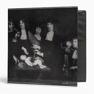 The Anatomy Lesson of Professor Frederik 3 Ring Binder