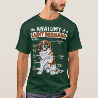 The Anatomy of a Saint BernardFunny shirt 