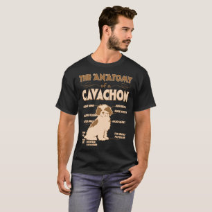 The Anatomy Of Cavachon Pet Lovers Gift T-Shirt