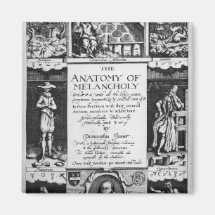 The Anatomy of Melancholy Magnet