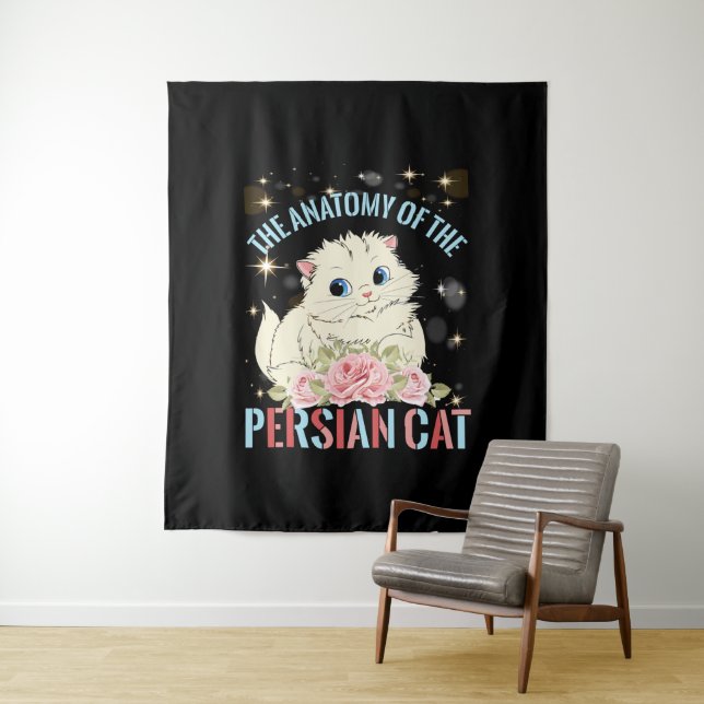 The Anatomy Of The Persian Cat Tapestry (In Situ)