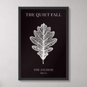 The Anchor of Roots Black & White Framed Art