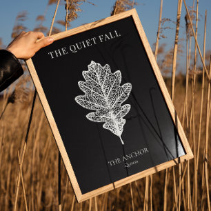 The Anchor of Roots Black & White Framed Art