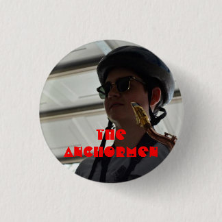 The Anchormen: Derek Pinback Button