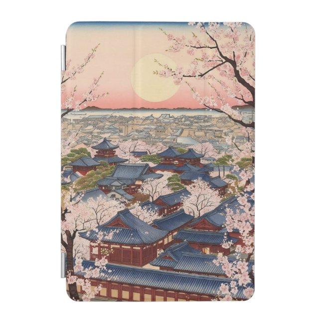 The Ancient Capital Where Cherry Blossoms Are Perf iPad Mini Cover (Front)