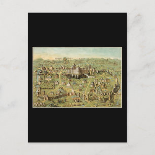 The ancient city of Jerusalem Postcard