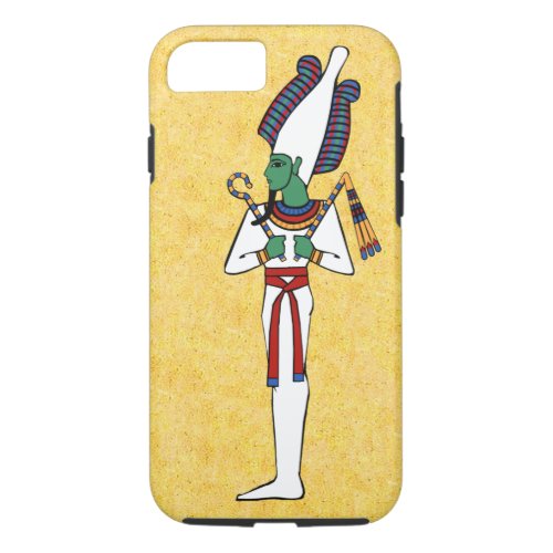 The Ancient Egyptian God Osiris iPhone 87 Case