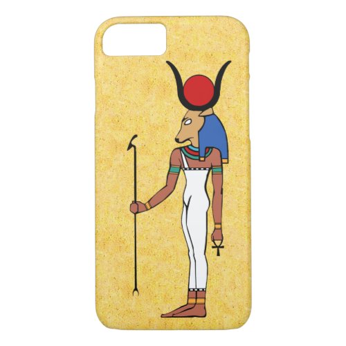 The Ancient Egyptian Goddess Hathor iPhone 87 Case