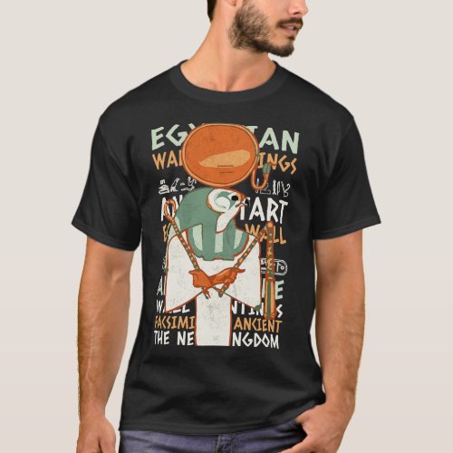 The Ancient Egyptian Wall Paintings T_Shirt