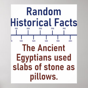 The Ancient Egyptians Used Slabs Of Stone - Histor Poster