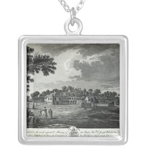 The Ancient Episcopal Palace of Bromley Silver Plated Necklace