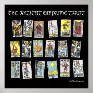 The Ancient Subprime Tarot Poster