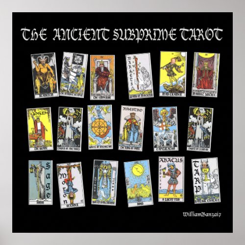 The Ancient Subprime Tarot Poster